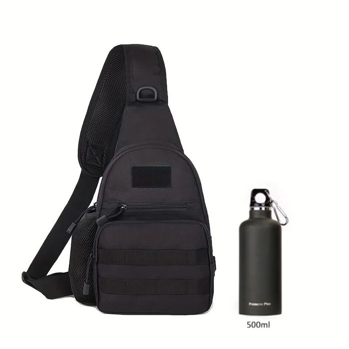 Geantă/borsetă tactică Molle. Indestructibila. Încăpătoare. Negru.