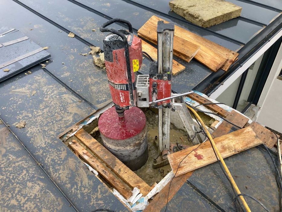 Gaura hota, centrala, ventilatie, AC, carotare beton, demolari