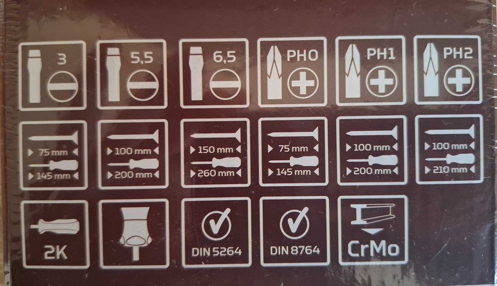 Gedore Red-комплект отвертки 6 бр