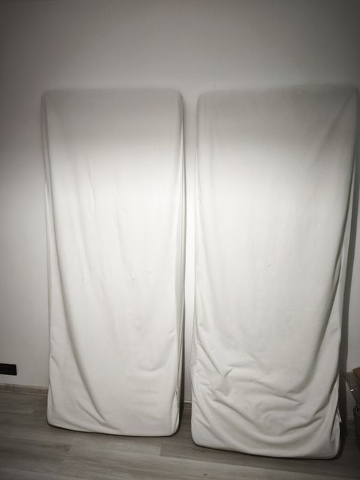 Saltele Ikea 90x200 + huse impermeabile