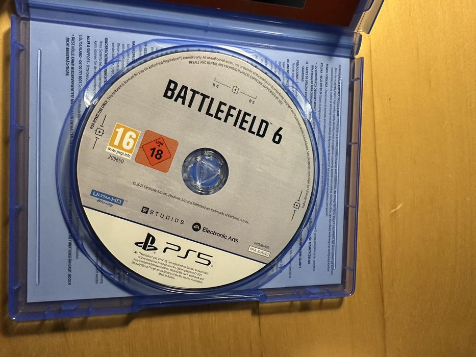 Battlefield 6 PS5 Disc  Playstation 5 BF6 EA