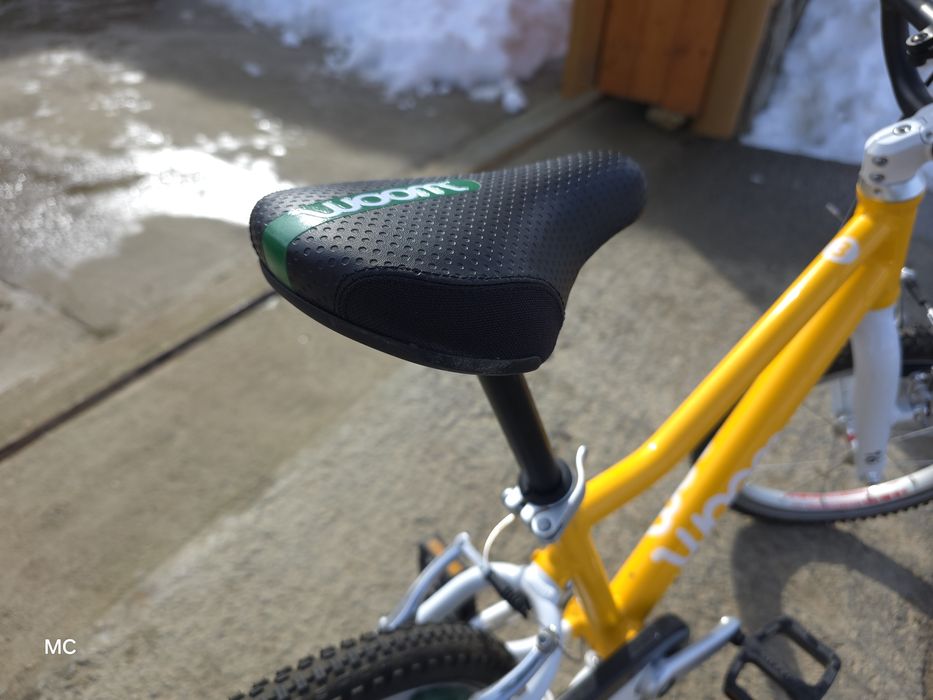 Bicicleta Woom 3 galbena