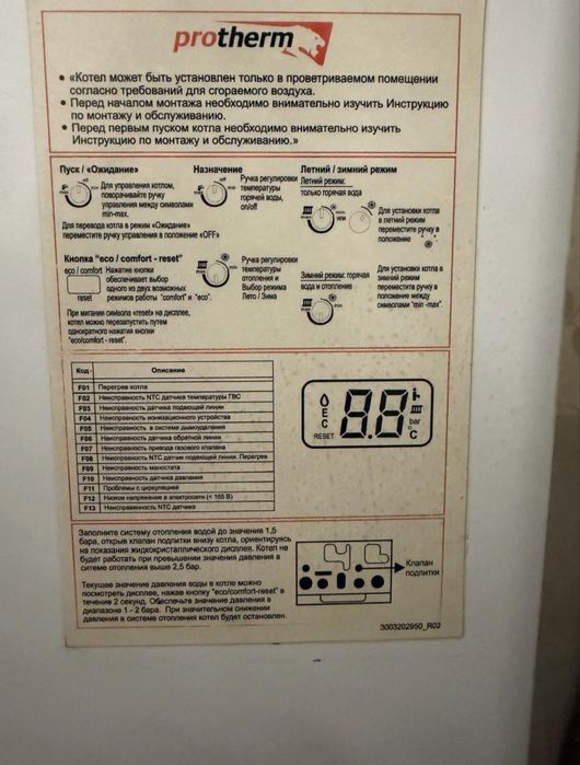 Продам котел на запчасти