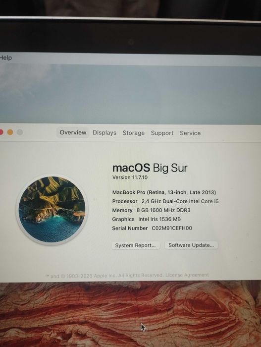 Macbook Pro 2013