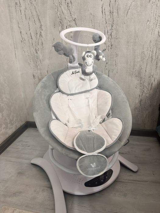 Електрическа люлка Cangaroo La Scala – розова