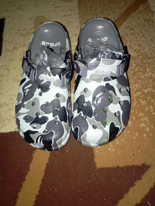 Crocs Bape тапочки