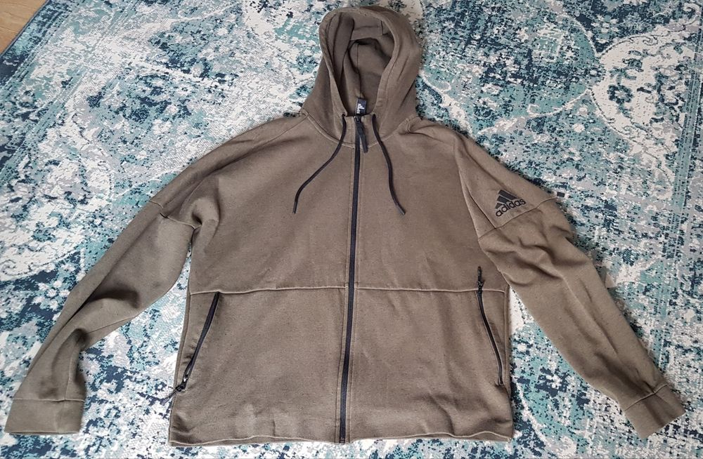 Jacheta/bluza trening/hanorac/hoodie original Adidas ZNE army L