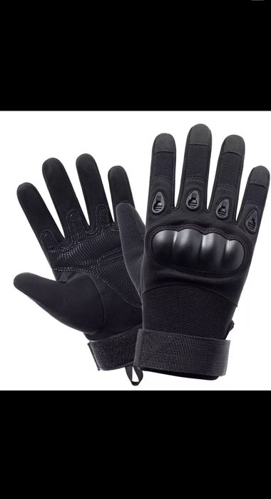 Mănuși tactice fără degete cu protecție/ întărite zona pumnului