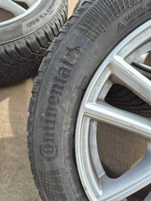 Set Jante aliaj Bmw 205/55 R16, Anvelope m+s, 7j et 45, 5x120