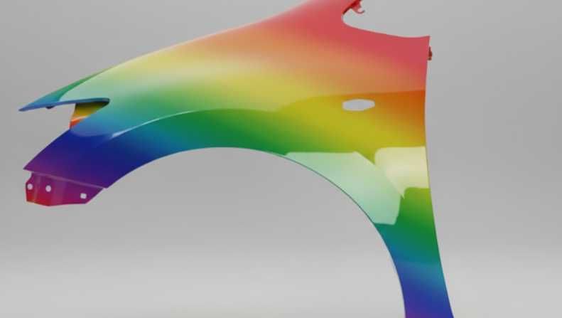 Aripa Fata Stan ga Toyota Auris 2006-2011 Vopsita pe Orice Culoare