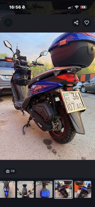 Продам скутер с пробегом
