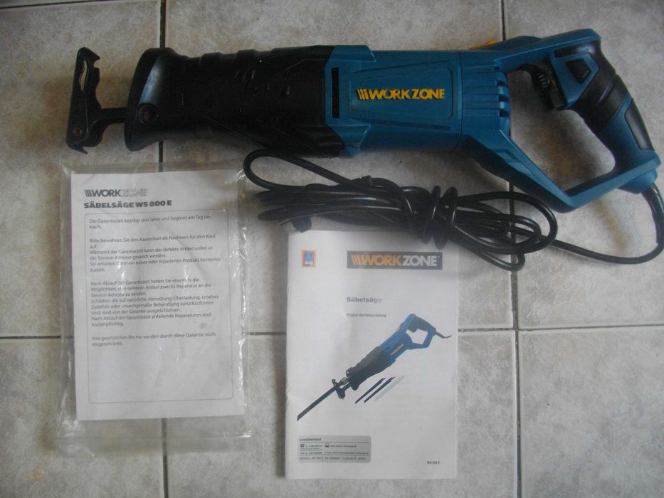 За Части-За Ремонт 600-800 Вата Саблен Реципрочен Трион Ferm WORKZONE