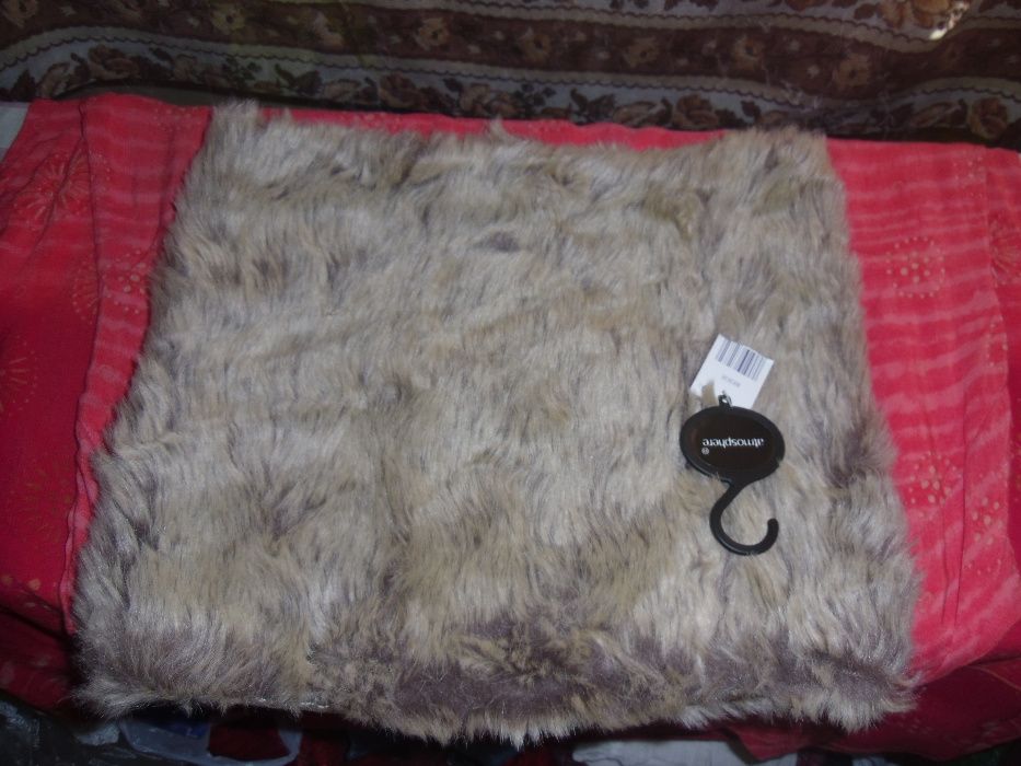 Fular blana Atmosphere + esarfa ,noi