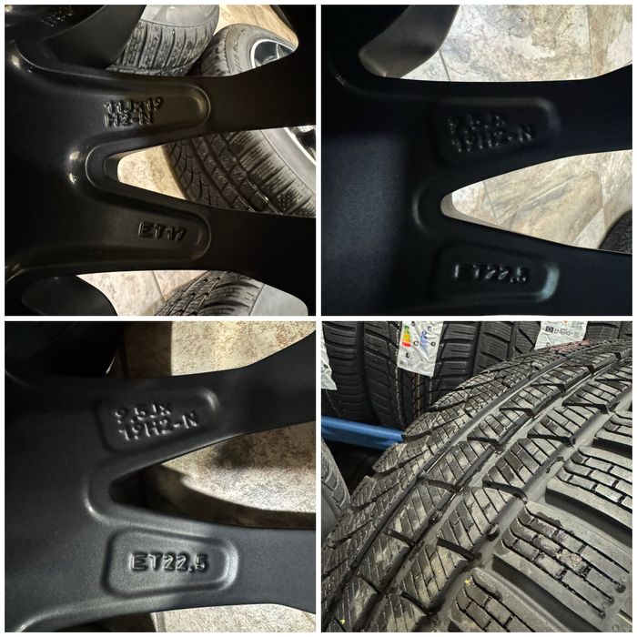 4бр. Джанти с гуми за Mercedes GT 5x112mm 19-ки