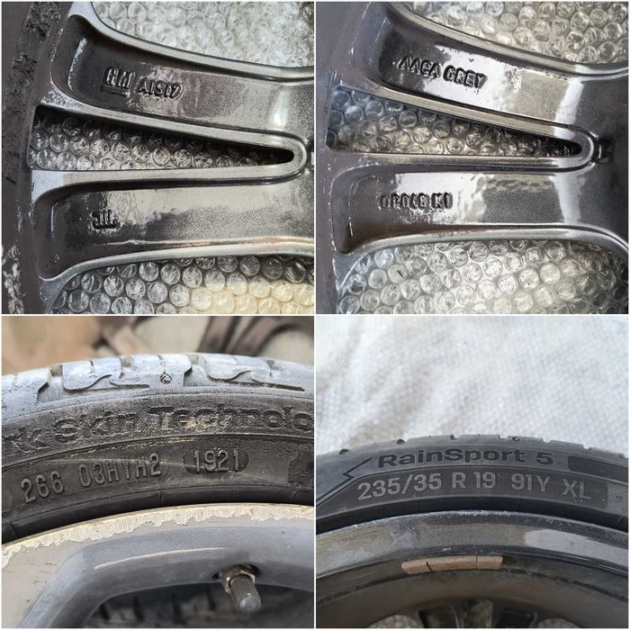 Set 3 Bucăți Jante Aliaj R19 5x115 Opel Zafira C / Model Design 13 / Dimensiune 19x8J (12A)