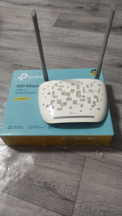 ADSL wifi modem router tp-link 300Mbps korodka dok
