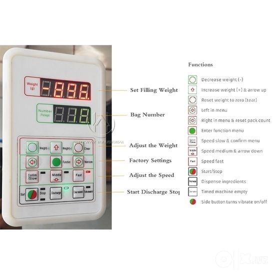 Dozator tarozi apparati. Professional tarozi, дозатор для сыпучих