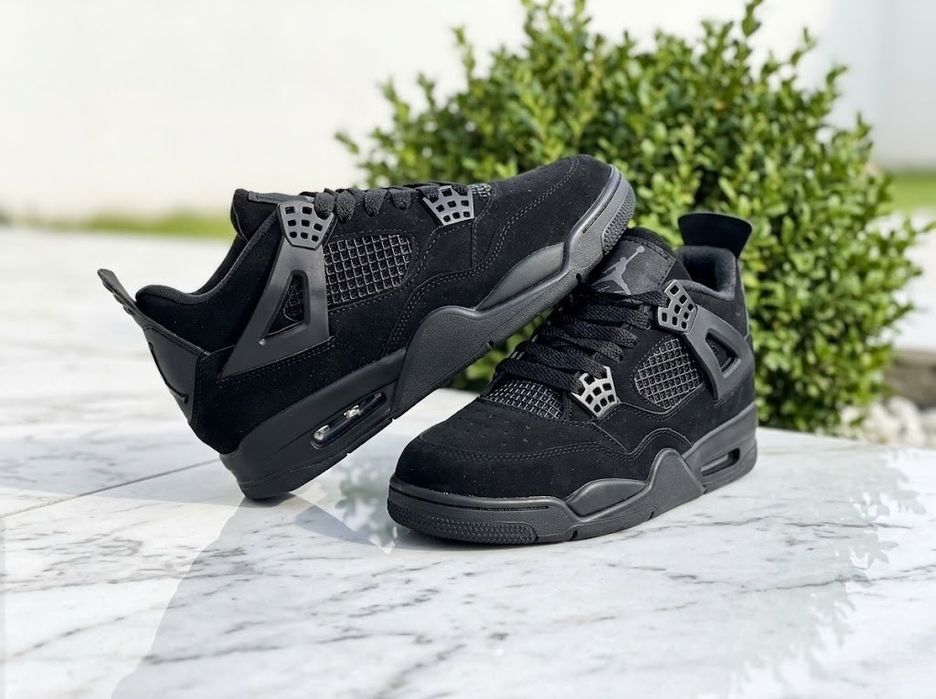 Adidasi Jordan 4 Black Adidasi Unisex