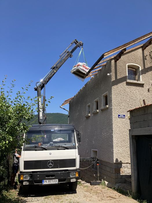 Услуги с мини багер и бобкат