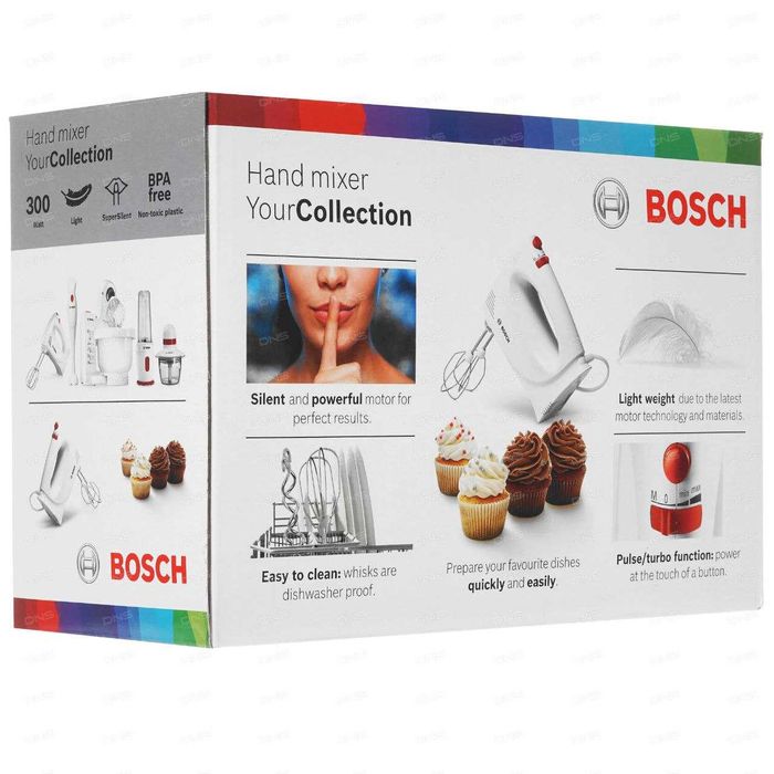 Мощный миксер от Bosch. Сделано в Европе.