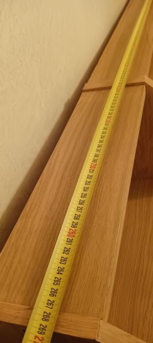 Двойна спалня с ракли и шкафове + четирикрилен гардероб