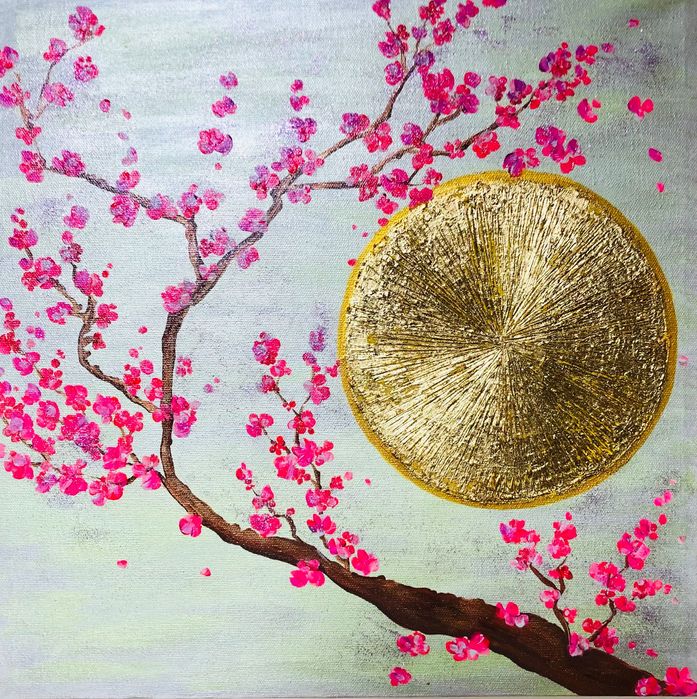 Картина «Утренняя сакура»