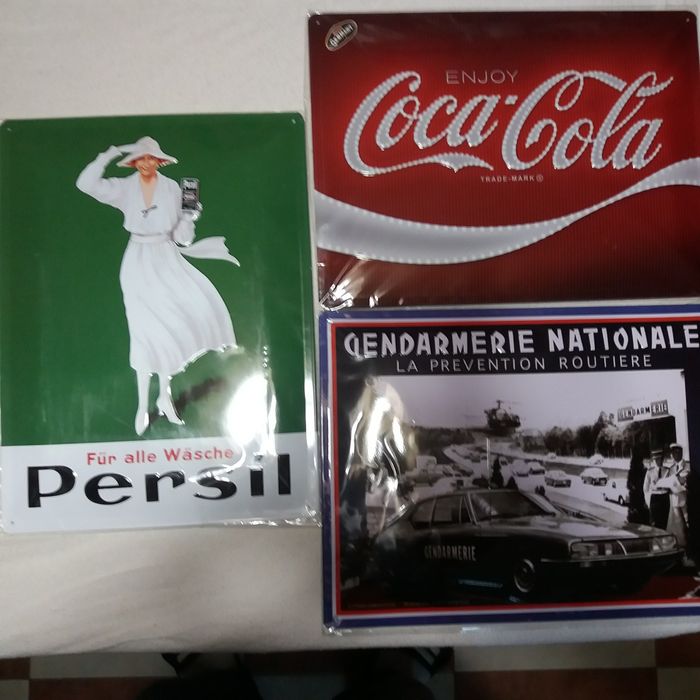 Рекламни метални релефни табели 100лв.за 1 бр.