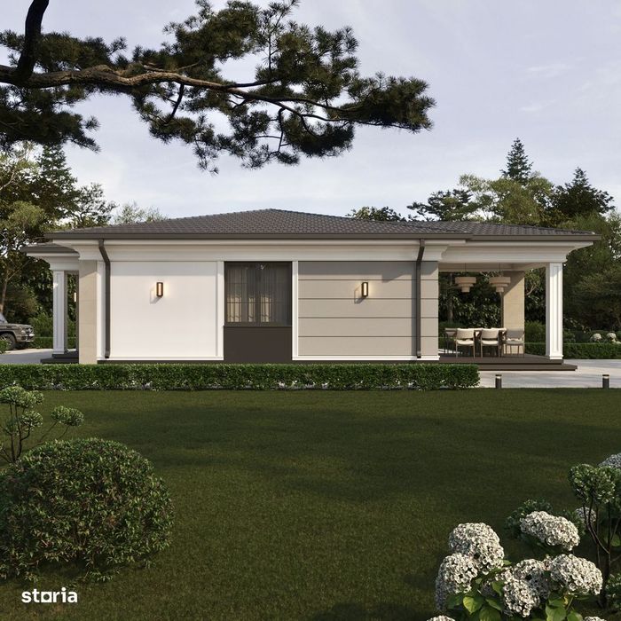 Statie CTP la 75 metri!2 BAI! Pod izolat! Dressing! Casa Dancu-Holboca