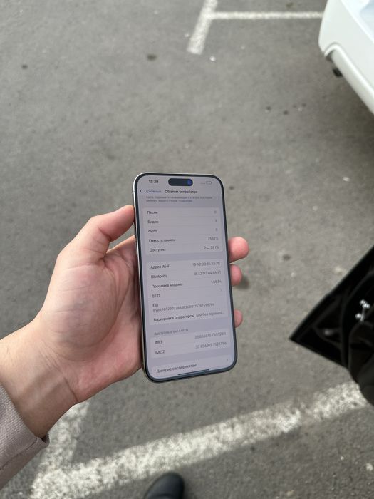 Iphone 15 Pro Max 256 Gb Kar/Dok