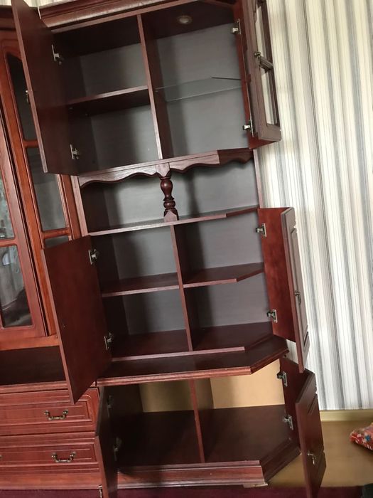 Шкаф горка из натурального дерево