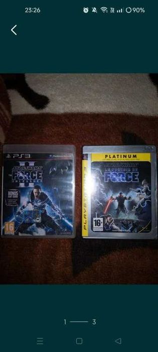 Vând CD original Playstation 3 PS3 Star Wars The Force Unleashed