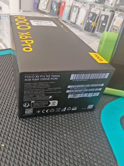 Poco X6 Pro, 8/256 GB, Nou, Garanție