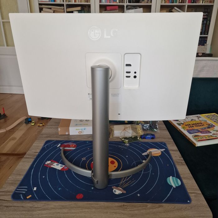 Монитор LG 27UP850K-W, 27" UltraFine, IPS, 4K UHD (3840 x 2160), HDR10