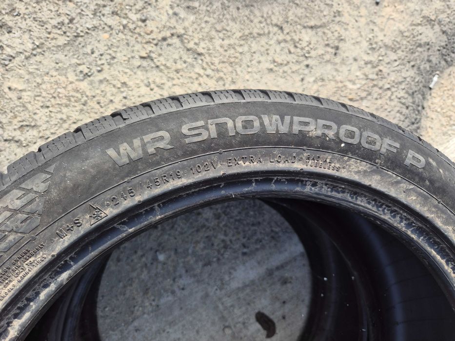 2 Anvelope de IARNA - 245/45/19 102V XL - NOKIAN WRSnoowProof P - CA NOI - DOT 2020 !