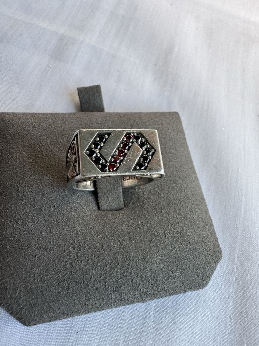 Inel barbatesc din argint