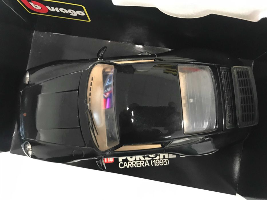 BBURAGO метална колекционерска количка PORSCHE 911 993 1:18 NEW