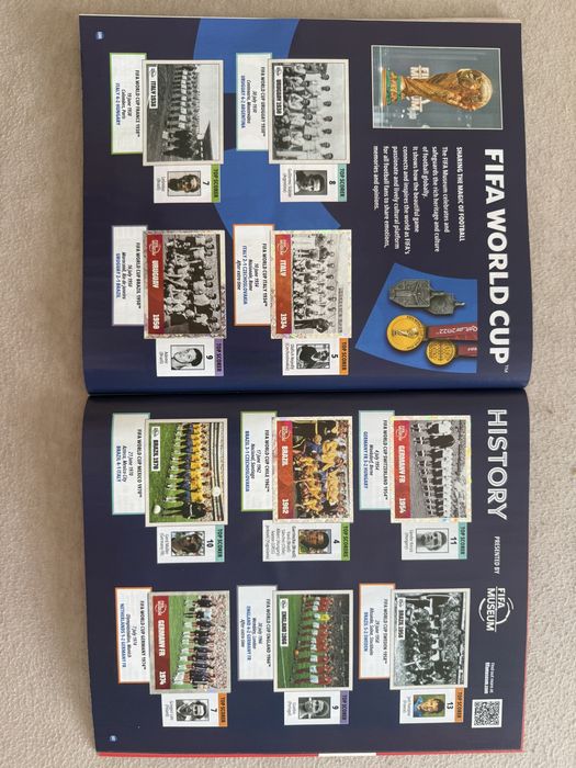 Vand Album Panini World Cup 2026 completat full