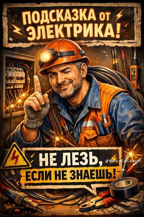 Электрик Алматы срочный профессиональный