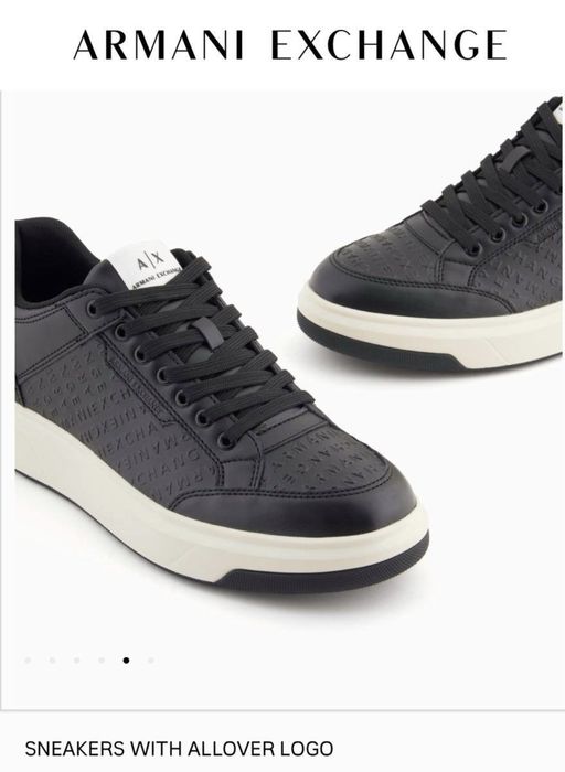 Оригинал Armani Exchange мужские кроссовки