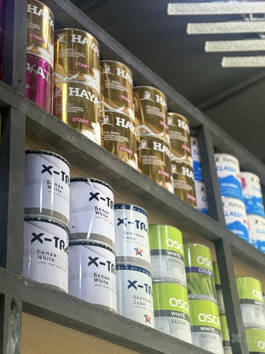 Maslenniy kraskalar optom narxlarda