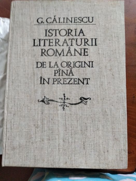 Istoria literaturii române de George Călinescu