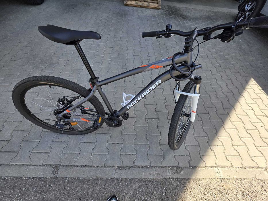 Vind Bicicleta noua nefolosita MTB ST 120 Gri-Portocaliu 27,5" 1800 ron