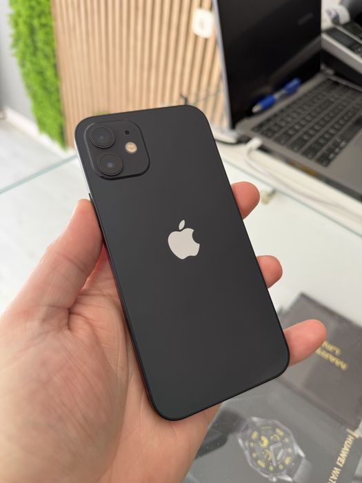 **ATS GSM**iPhone 12 128GB Black /Baterie100%/Grad A/Fact+Gar 12 luni