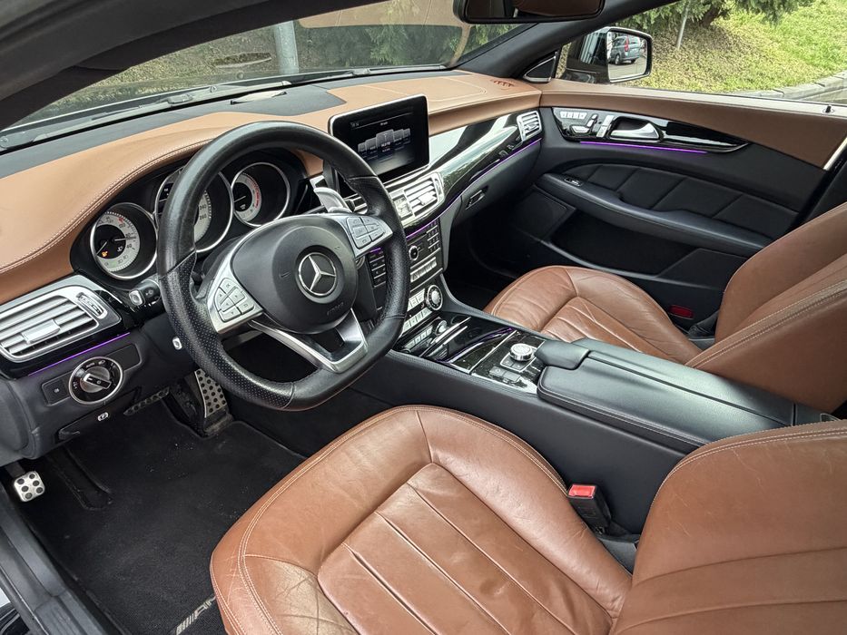 Mercedes Benz CLS 250d 205cp 2016 AMG Trapa/HarmanKardon/ILS/Camere360"/20"/Ambientale