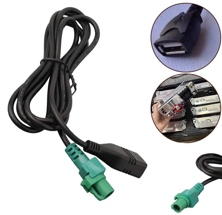 USB кабел за BMW e70 E90 E91 E92 E93 E88 f07 f10 f11 f12 f13 за MULF 2