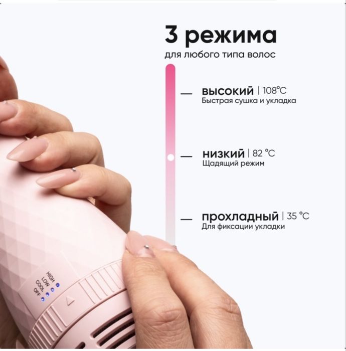 Фен-щетка для волос