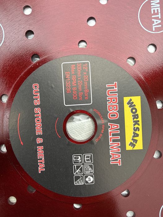 Vind set discuri taiere metal aluminiu caramida premium diametru 230 si 300 mm
