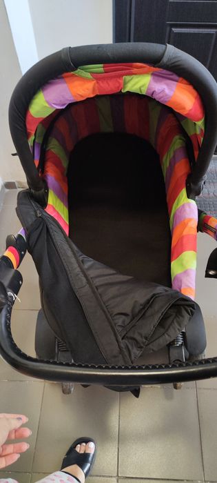 Коляска с подставкой