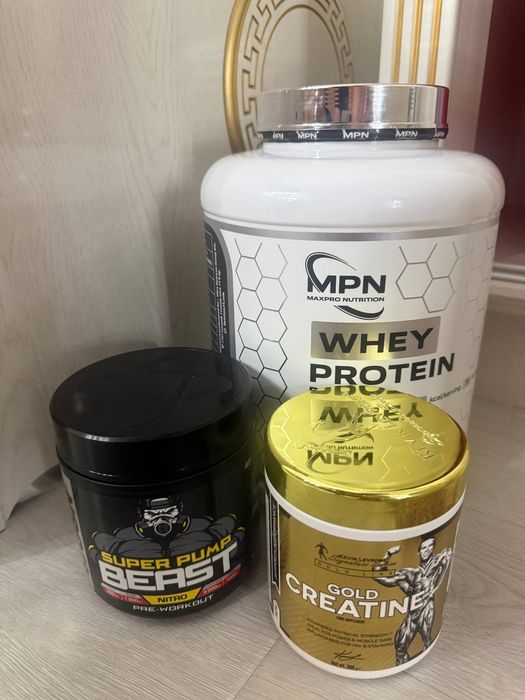 Protain, creatin, pump