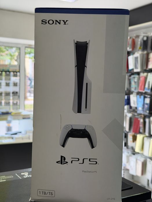 Play Station 5 Slim PS5 Disk Edition 1TB ЧистоНова 2г Гаранция